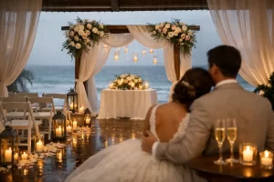 Beach Wedding Rain Backup Plans That Feel Romantic